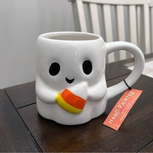 Halloween Ghost Candy Corn Mug
